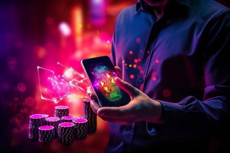 Simbol keamanan digital dan fitur proteksi data pada platform judi online